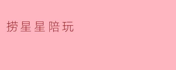捞星星陪玩是什么？