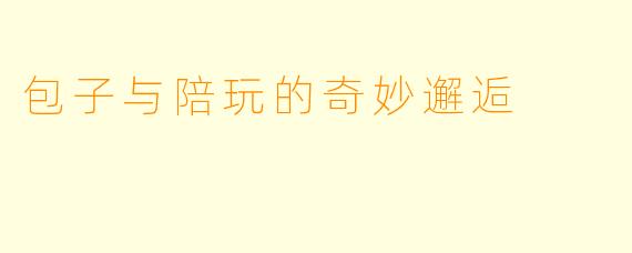 包子与陪玩的奇妙邂逅