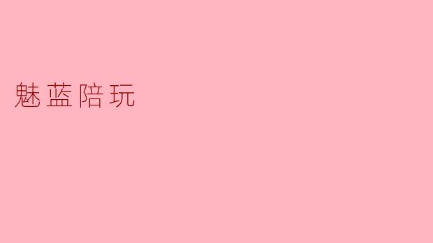 ### 魅蓝陪玩:虚拟陪伴的新选择